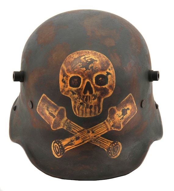 German WW1 M1916 Steel Helmet Stormtrooper Sturmtruppen With