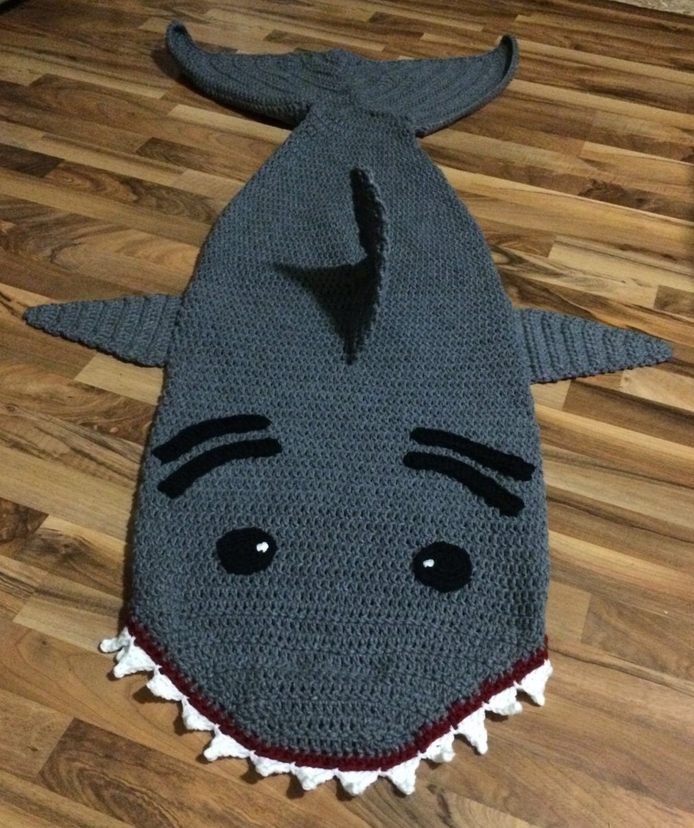 Shark snuggle sack pattern hotsell