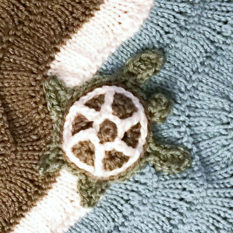 Sea Turtle Baby Blanket Etsy