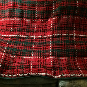 Grant Tartan (geruite) dekenpatroon