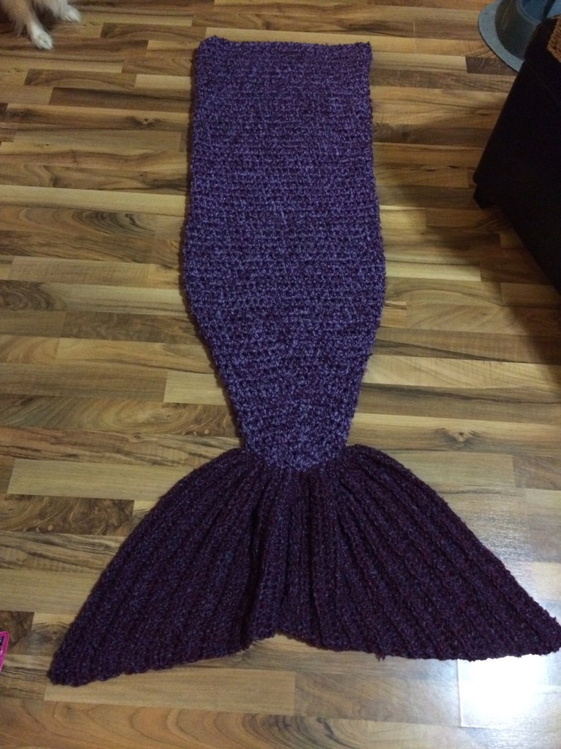 Crochet Mermaid Tail Pattern image 1