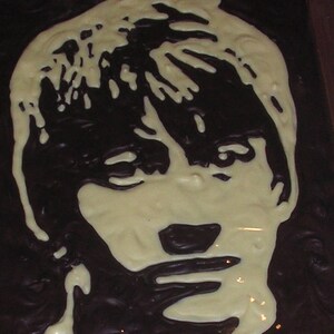 Chocolate Portrait Painting Bespoke and completely edible image 8