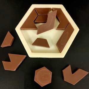 Chocolate Puzzle Game Tangram image 3
