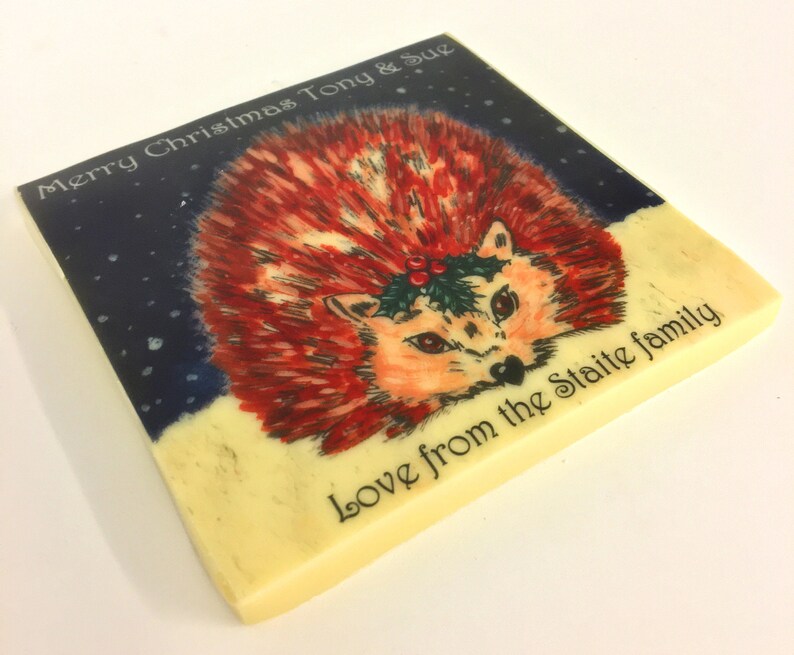 Chocolate Card Hedgehog image 3