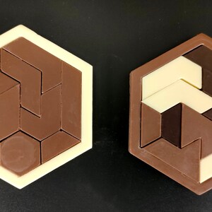 Chocolate Puzzle Game Tangram image 4