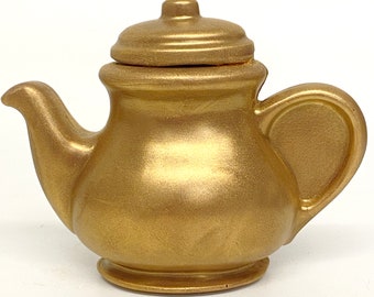 Chocolate Teapot Golden, Silver or Bronze