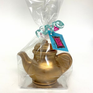 Chocolate Teapot Golden, Silver or Bronze image 2