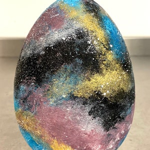 Mystic Fortune Chocolate Egg Hand made to order Pinks & Blues