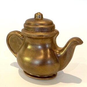 Chocolate Teapot Golden, Silver or Bronze image 5