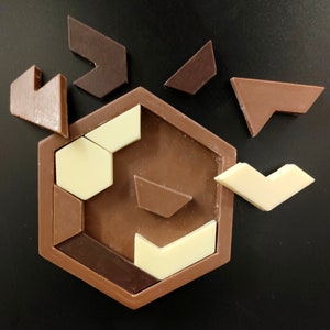 Chocolate Puzzle Game Tangram image 1