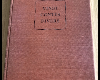 Vingt Contes Divers by Skinner and Brady/ French book