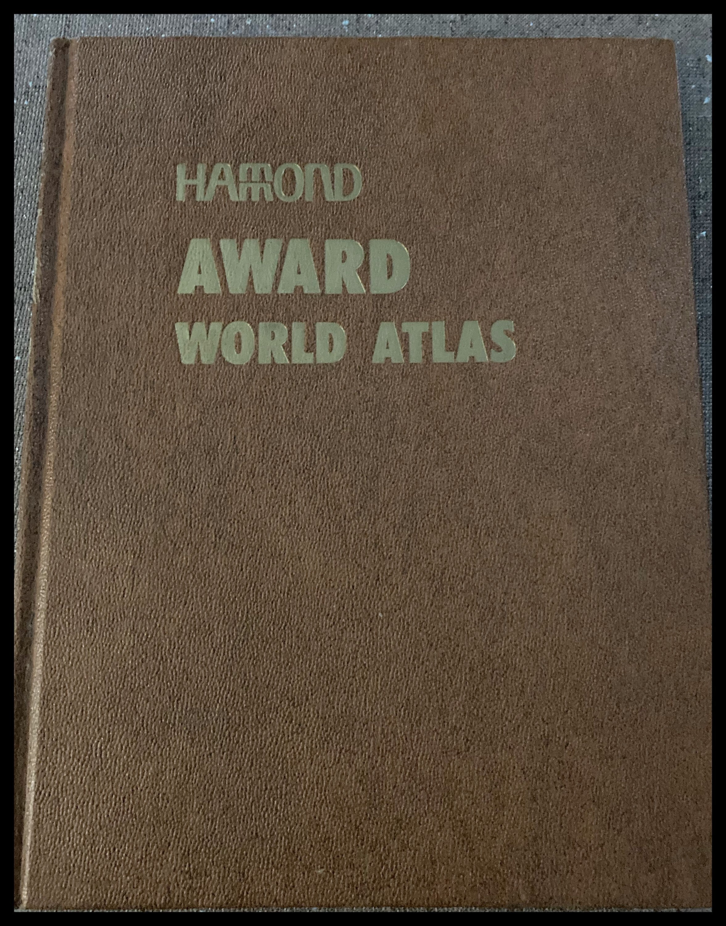 1967 World Atlas - Etsy