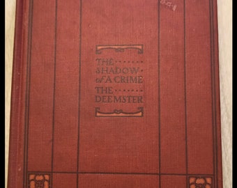 The Shadow of a Crime & The Deemster by Hall Caine.