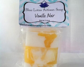 Vanillia Noir - Castile - Handcrafted - Melt & Pour - Soap Bar