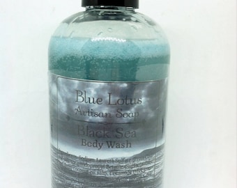 Black Sea- Body Wash - Gel de ducha - Baño de burbujas - Vegano - Hecho a mano