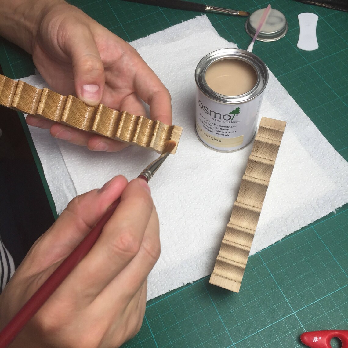 Brush Holder Brush Accessory Watercolor Brush Bench Etsy