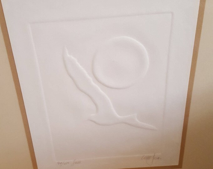 ON Sale, Embossed Art, Embossed Paper Art, Native American Art