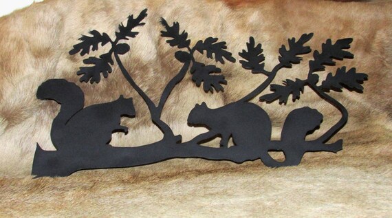wildlife metal art silhouette