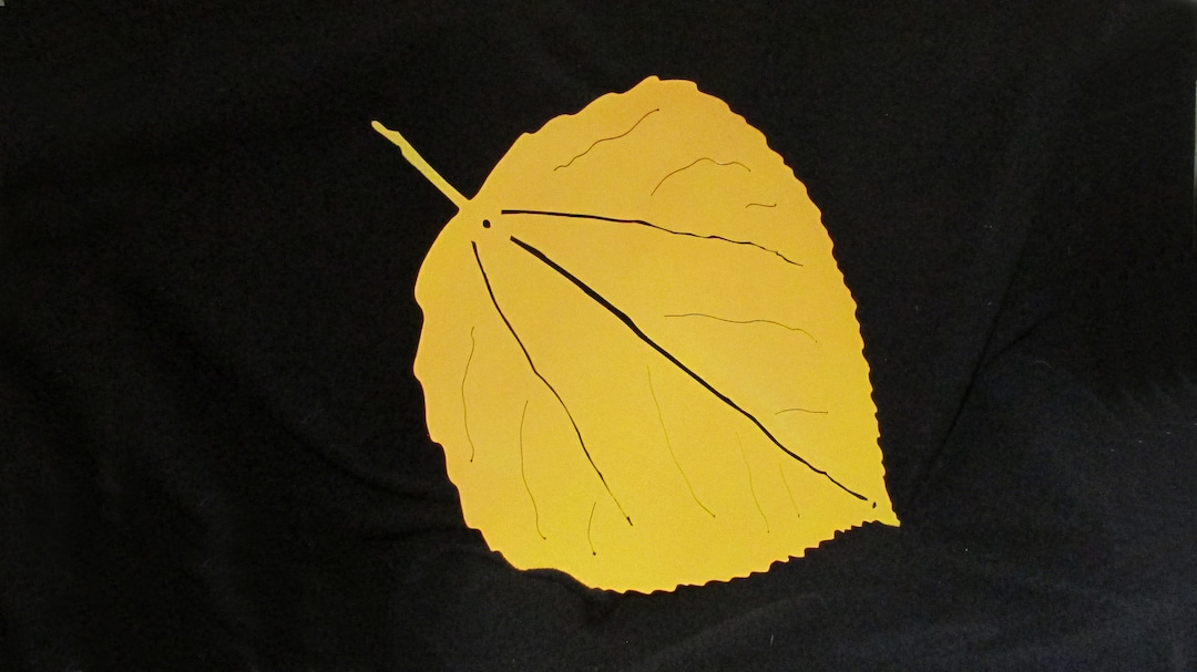 Aspen Leaf Metal Wall Art Fall Décor Handmade Made in USA Etsy