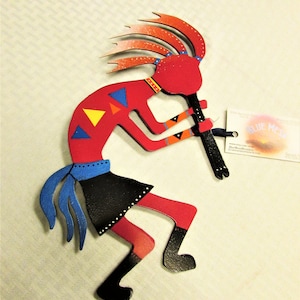 Kokopelli, Metal Wall Art, Home/Office Décor, Made in USA