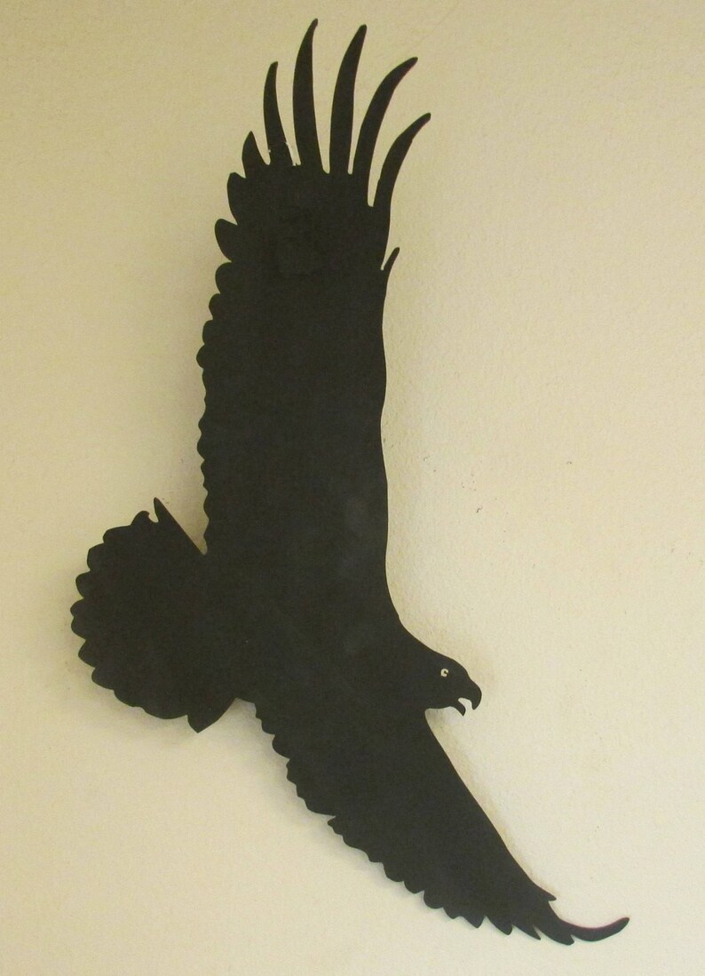 Eagle Metal Wall Art Bald Eagle America Southwest Metal Etsy