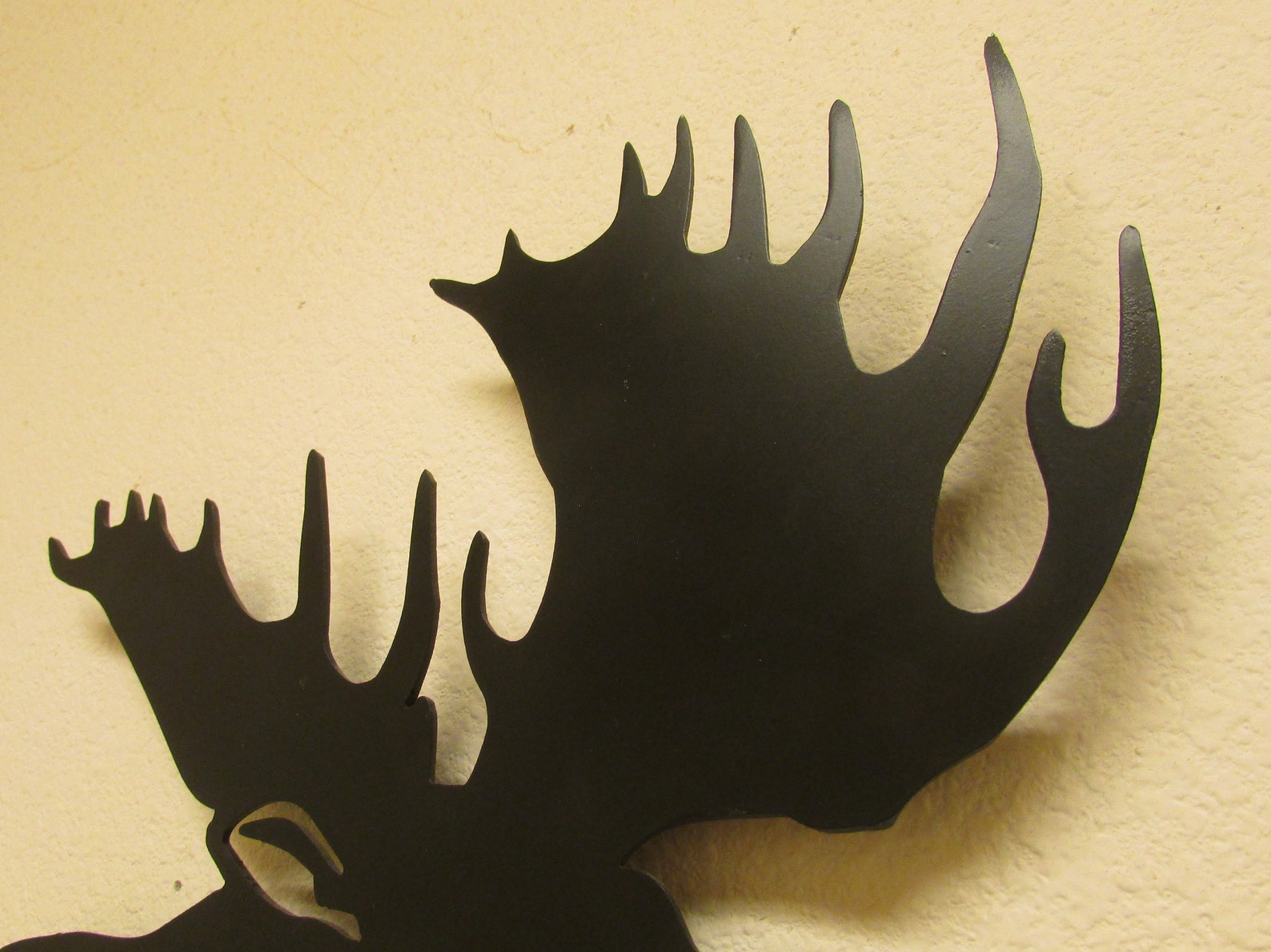 Moose Metal Wall Art Moose Silhouette Hunter Wildlife Home Etsy