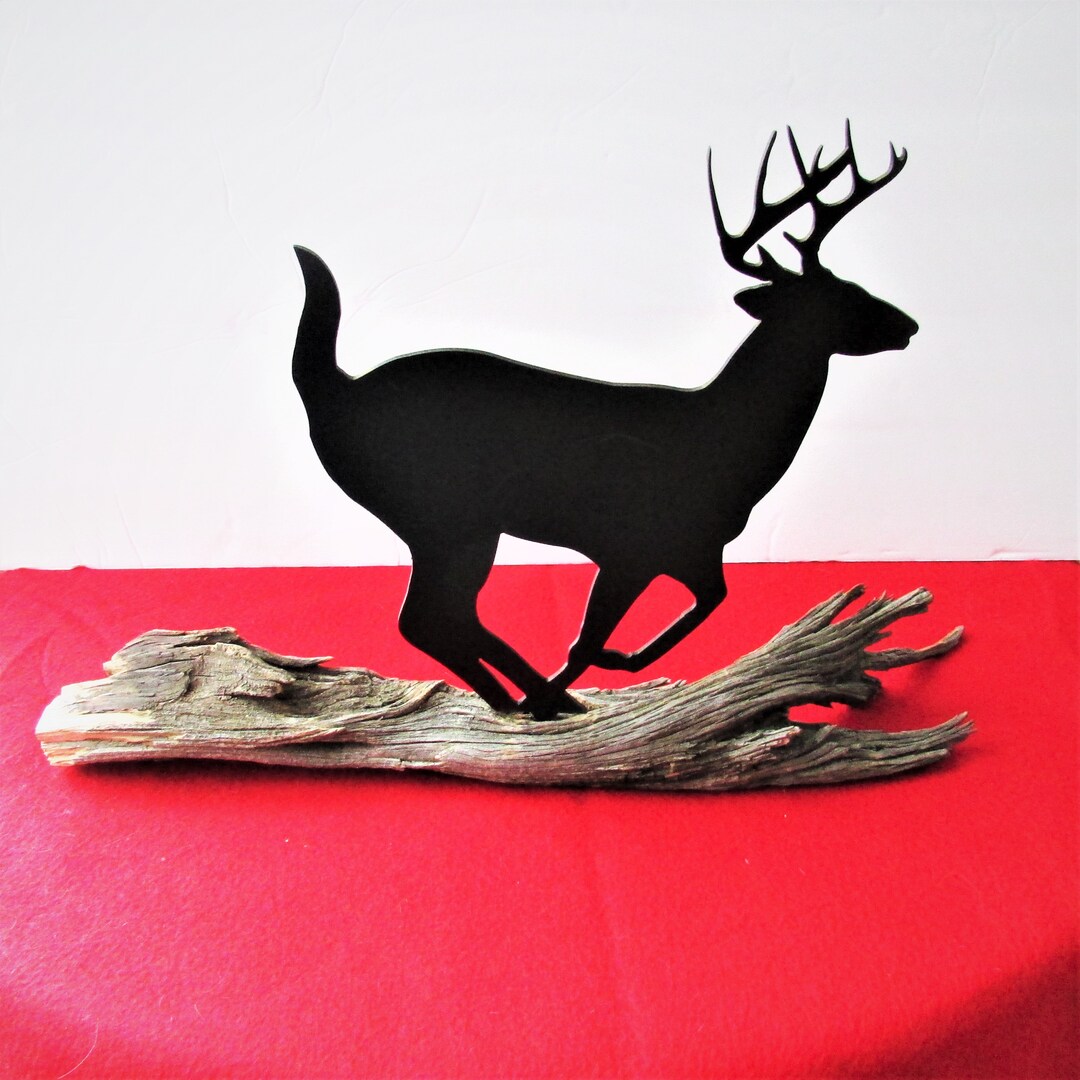 Whitetail Deer, Metal Art, Wildlife, Home Décor, Sportsman, Made in USA