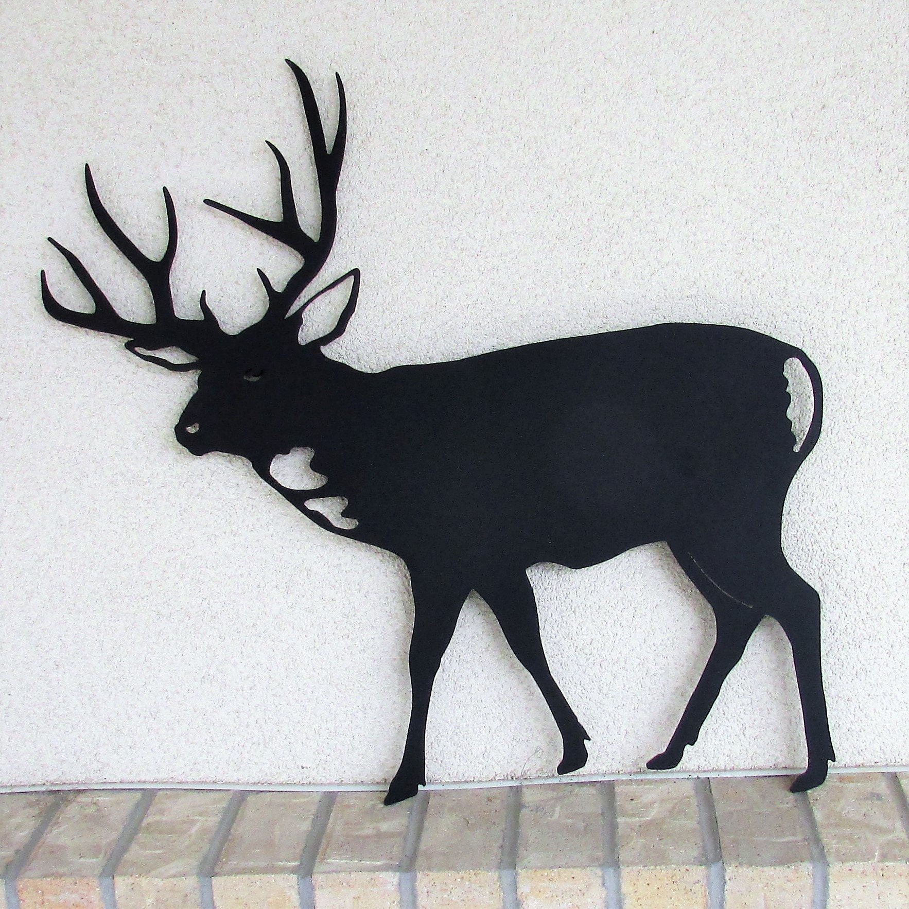 Deer Metal Wall Art
 Mule Deer Metal Art Metal Wall Art Metal Wildlife Metal Etsy