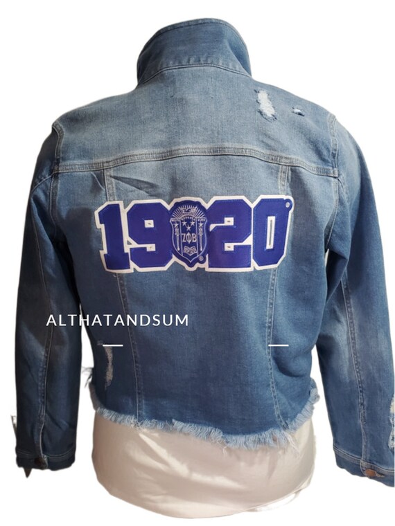 Zeta Phi Beta Sorority Denim Jean 