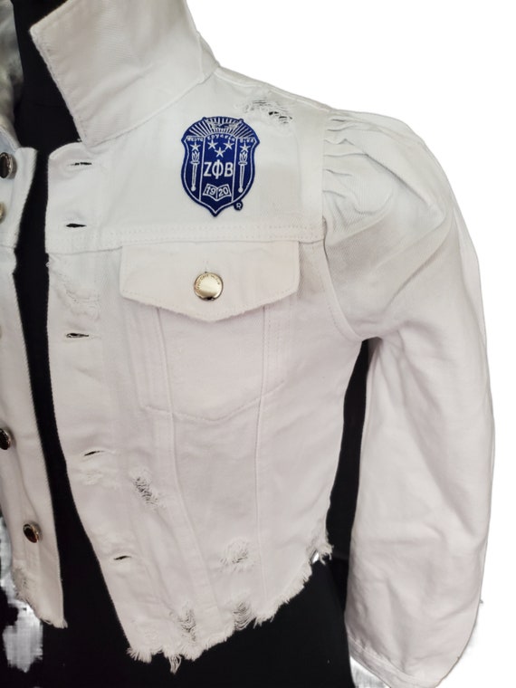 Zeta Phi Beta Sorority Denim Jean 