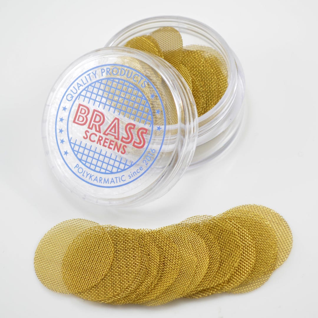 Brass Screens for Pipes 3/4 Inch 0.75 Inches Etsy