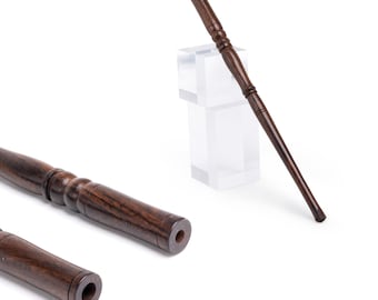 Handcrafted 10&quot; Long Wood Cigarette Holders Approx.  For Regular/Slim Cigarettes.