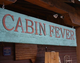 Cabin Fever Sweatshirt Etsy