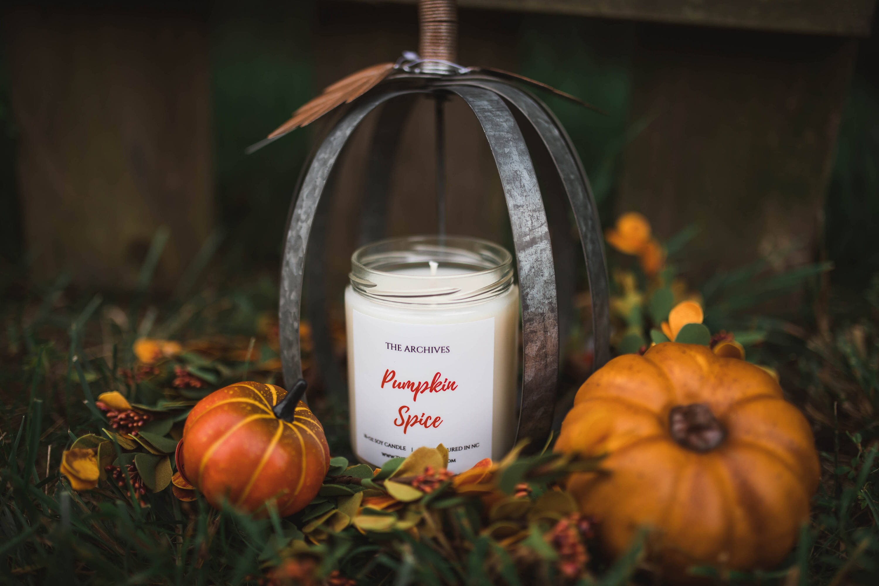 Pumpkin Spice Soy Candle Handmade Candle Candles with Etsy