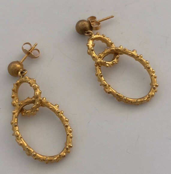 Funky on sale gold earrings