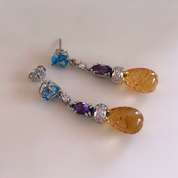 Colorful Earrings - Colorful Drop Earrings