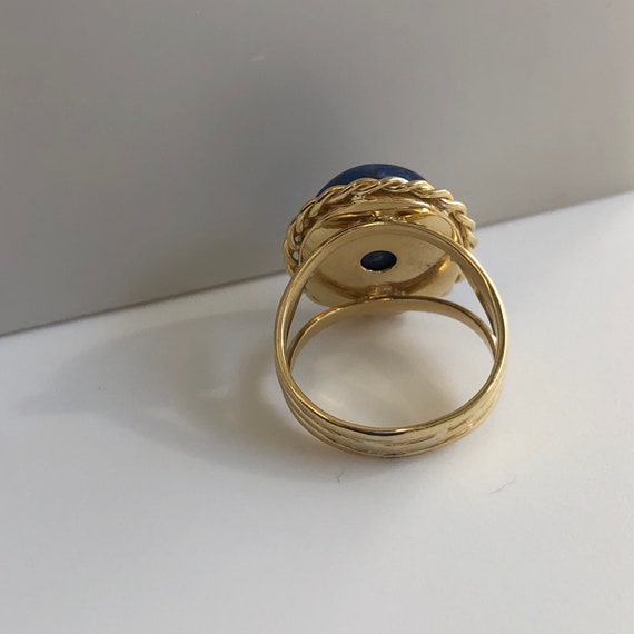 Beautiful Blue Lapis Ring - Lapis Lazuli Ring - L… - image 6