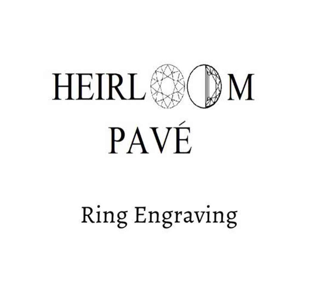 CUSTOM RING ENGRAVING - up to 20 Characters- Custom Fonts- Script Font ...