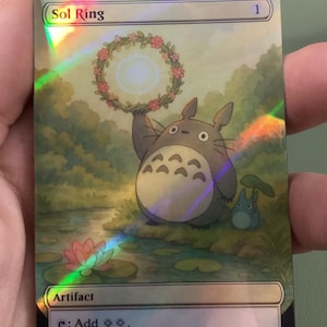 My neighbor Totoro Sol Ring proxy