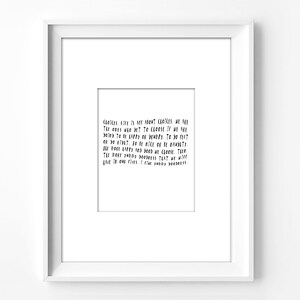 8x10 Wall Art Printable. Quotes Inspirational Wall Decor - Etsy
