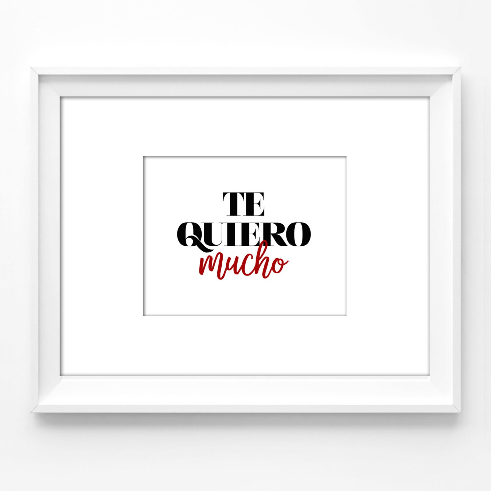 8x10 wall art printable. spanish quotes inspirational wall Etsy