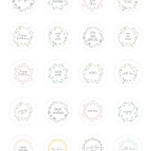 Printable Tags Gift Tags Printable. Quotes Inspirational - Etsy