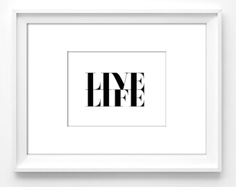 8x10 Wall Art Printable Quotes Inspirational Wall Decor - Etsy