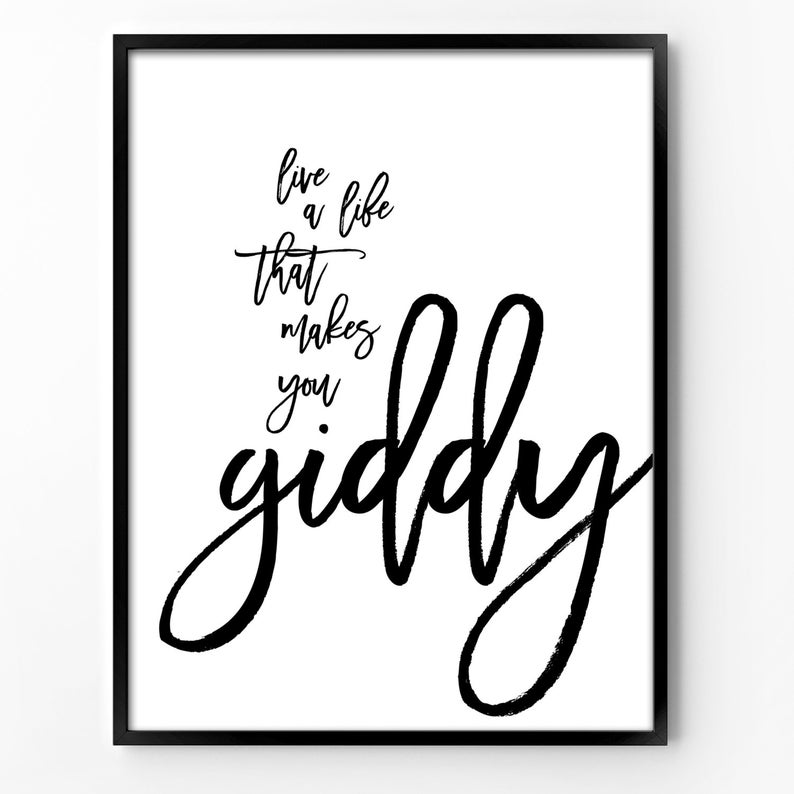 8x10 Wall Art Printable. Quotes Inspirational Wall Decor | Etsy