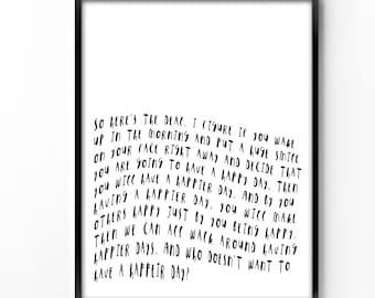 8x10 Wall Art Printable. Quotes Inspirational Wall Decor | Etsy