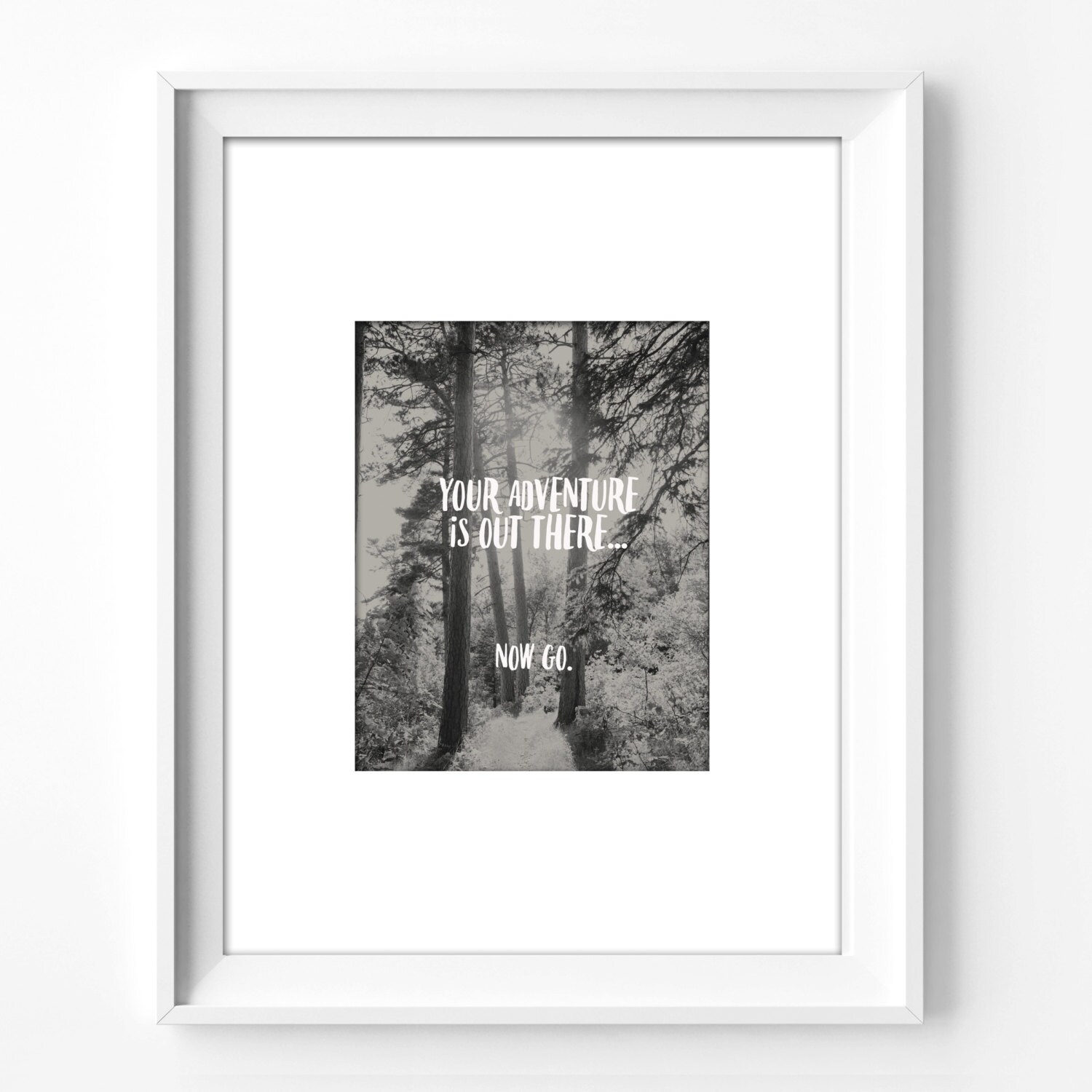 8x10 wall art printable. quotes inspirational wall decor Etsy España