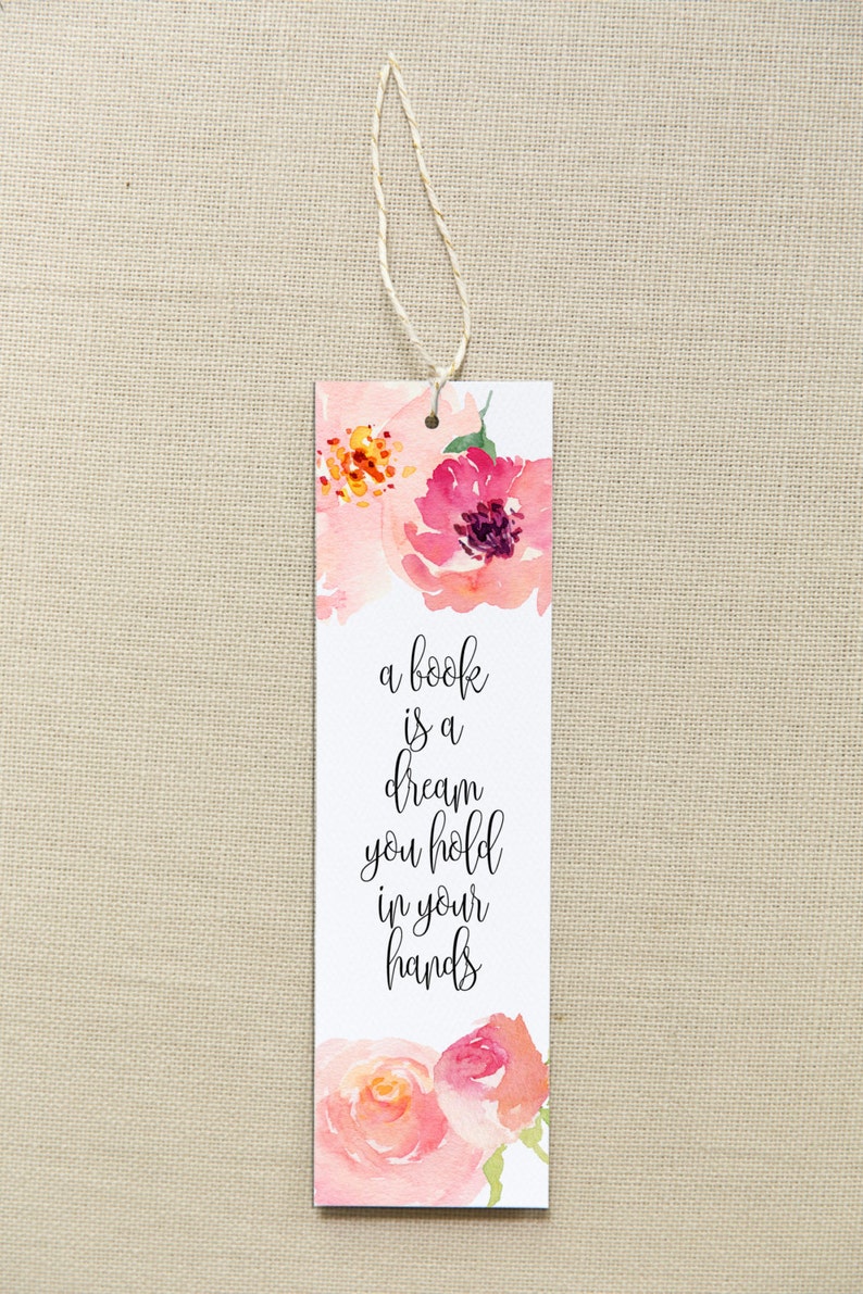 printable bookmarks bookmarks printable quotes etsy