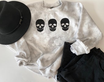 skull sweatshirt