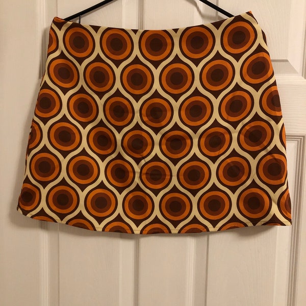 Mid Century Modern Groovy Skirt