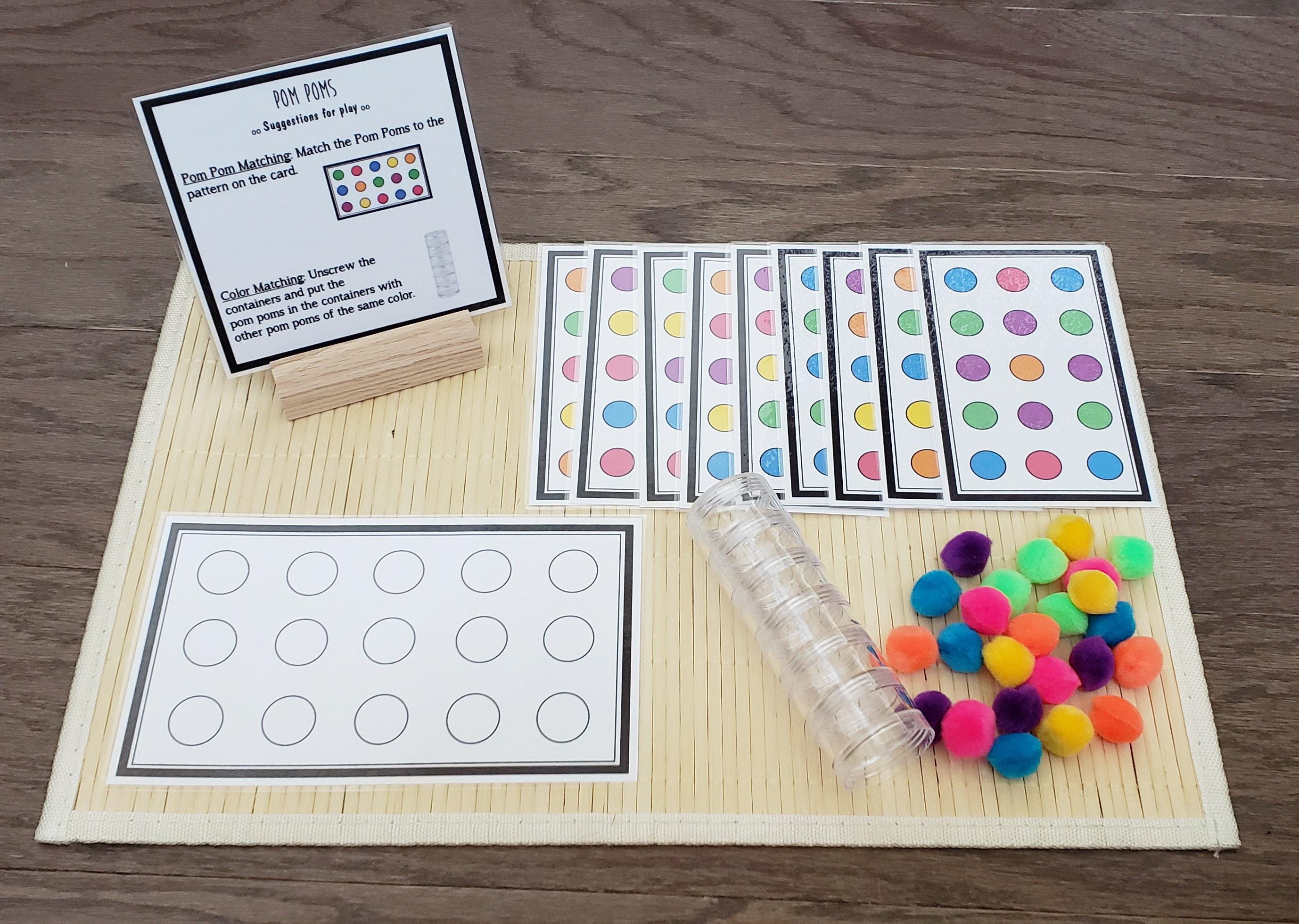 Kids' Busy Bag Set: Math Games, Fine Motor Skills - Etsy UK
